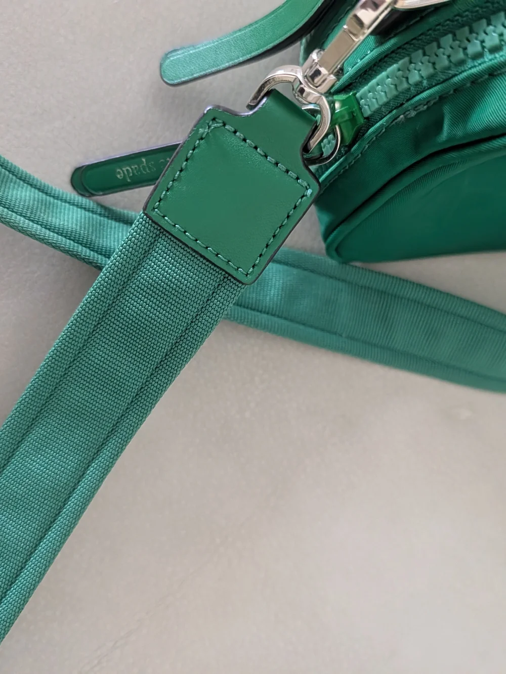 Kate Spade Green Nylon Crossbody Camera Bag - Picture 7 of 13